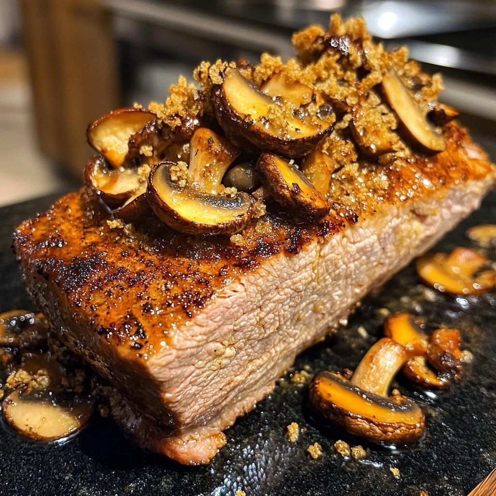 Schweinefilet mit Waldpilzen