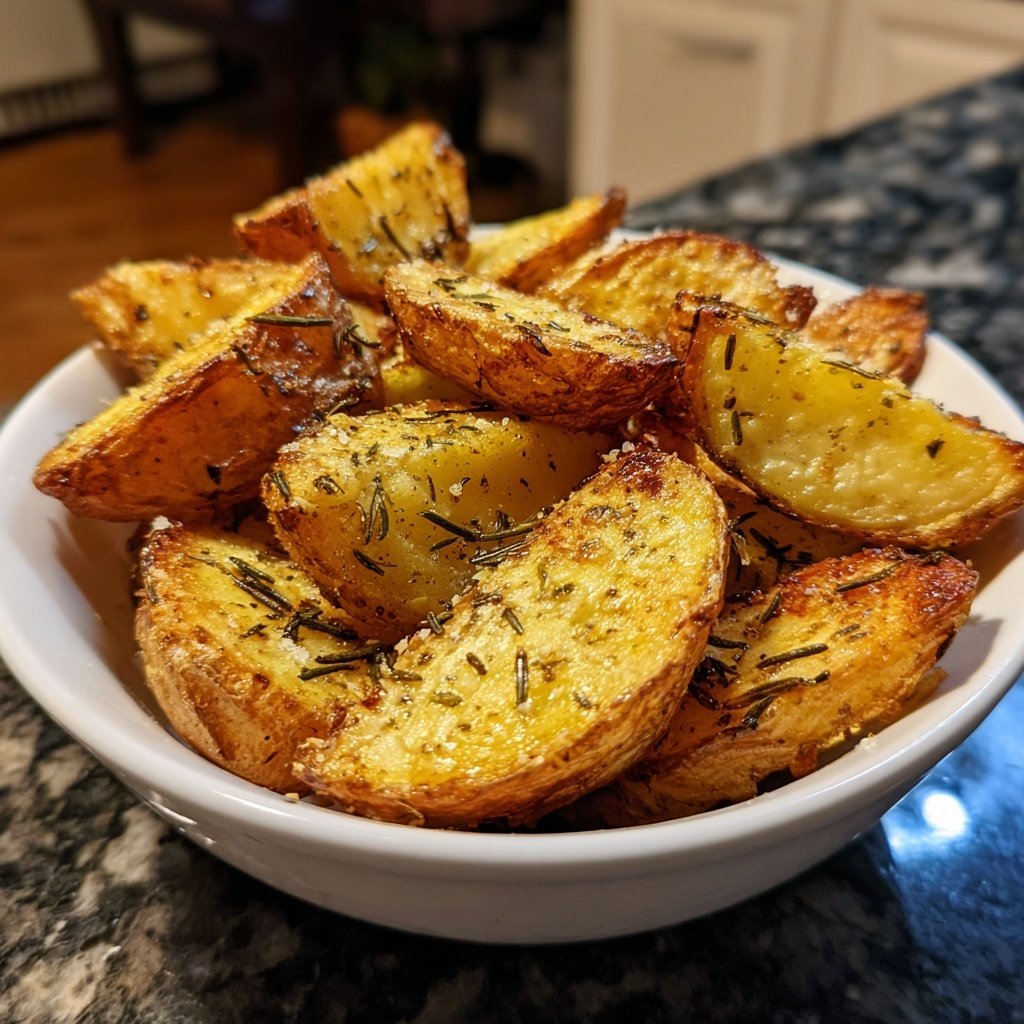 Kartoffelspalten mit Rosmarin Airfryer