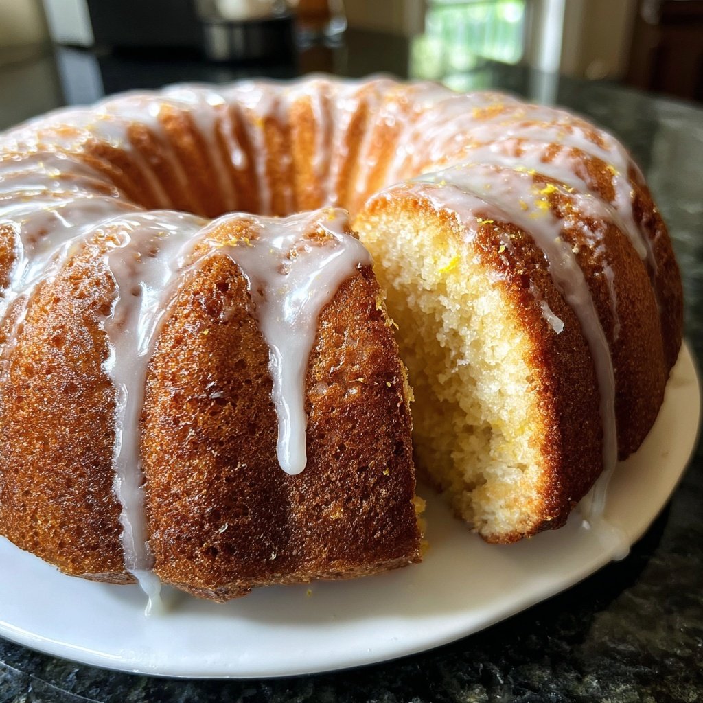 Meyer Zitronen Olivenöl Kuchen
