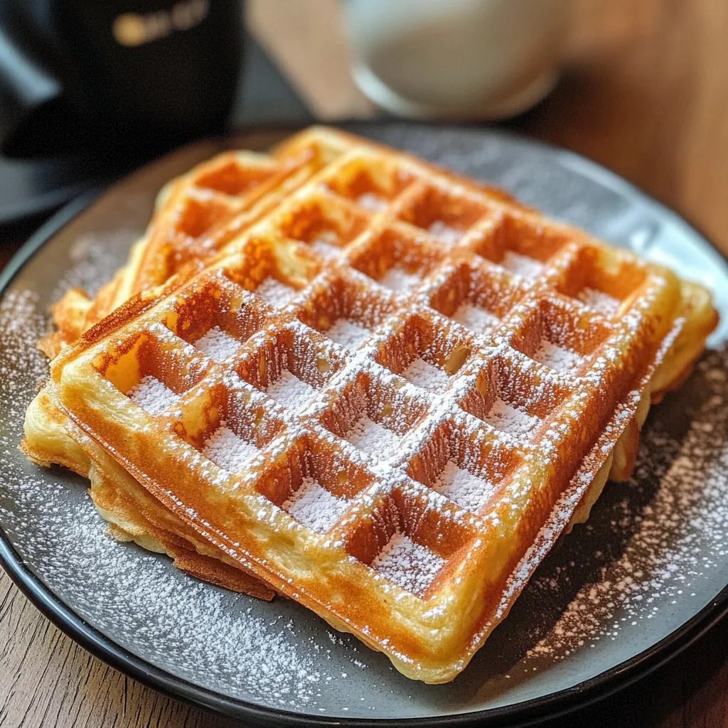 Waffelteig – das schnelle Grundrezept