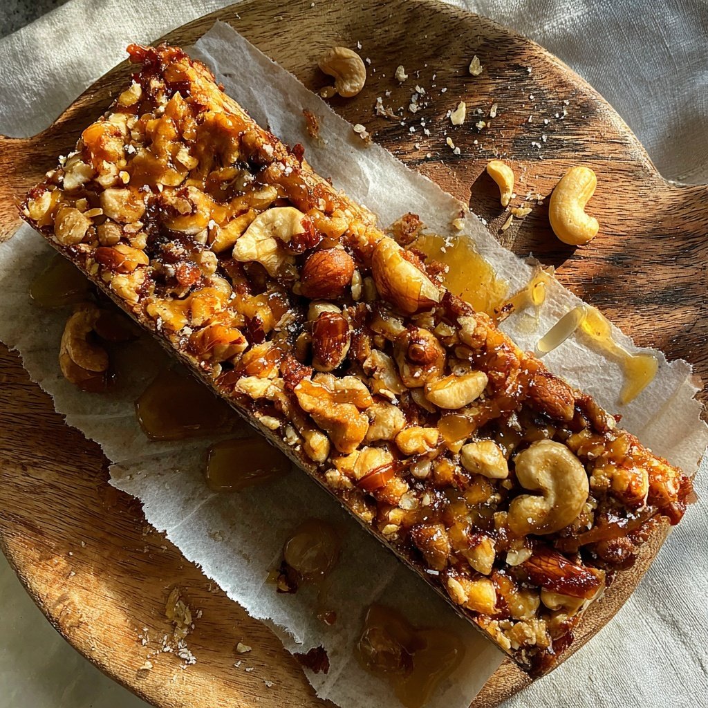 Vanille-Haferfrühstücksriegel kreieren