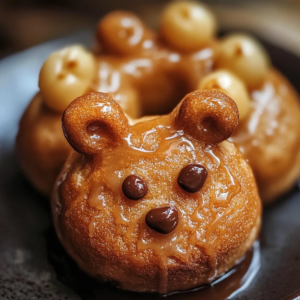 Bärenkekse mit brauner Butter und Ahornsirup