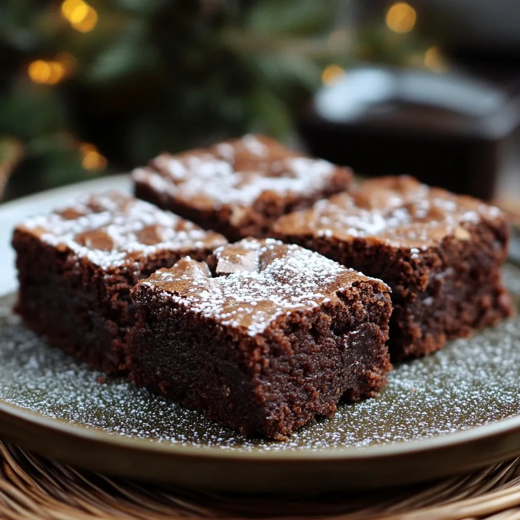 Lebkuchen Brownies