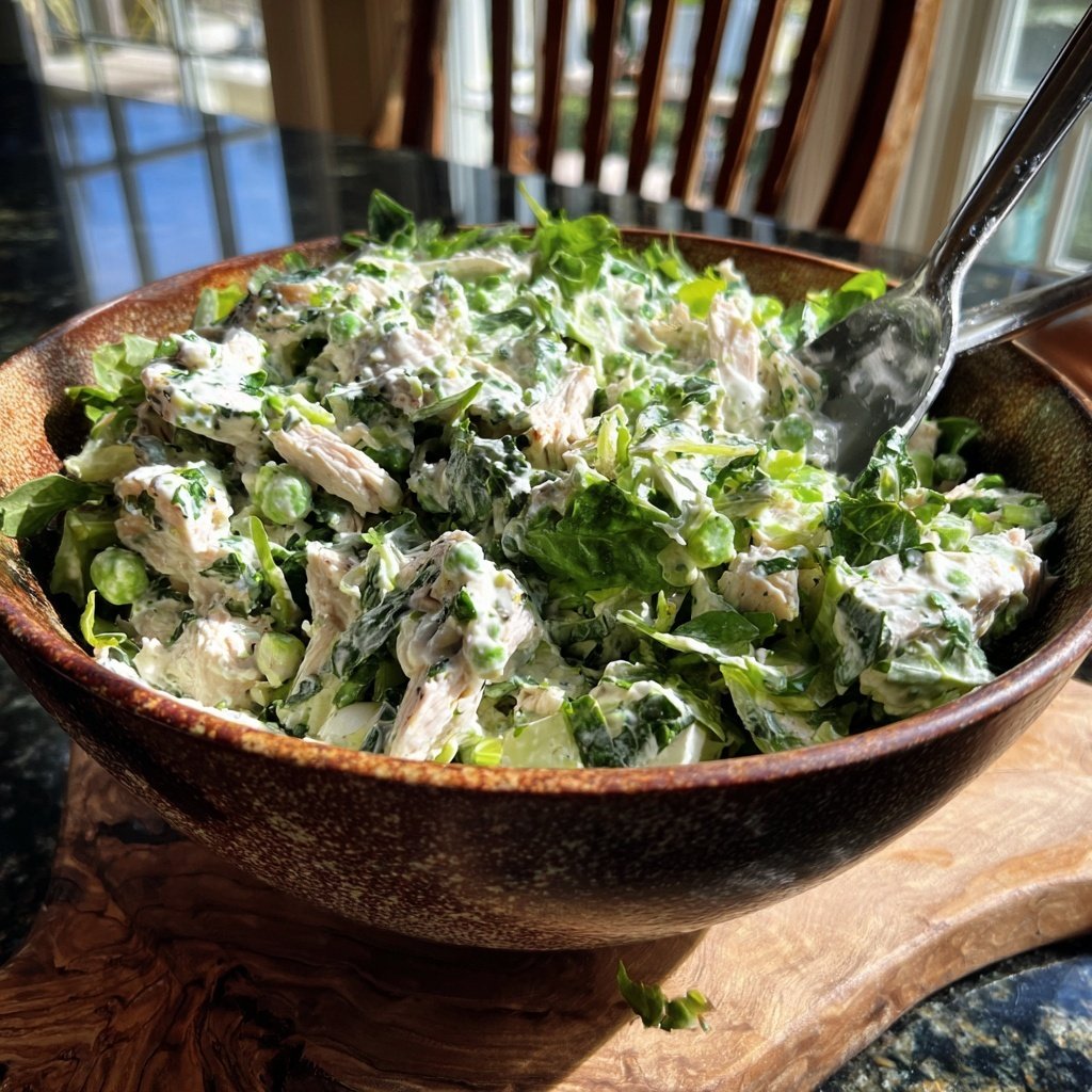 Green Goddess Turkey Salad