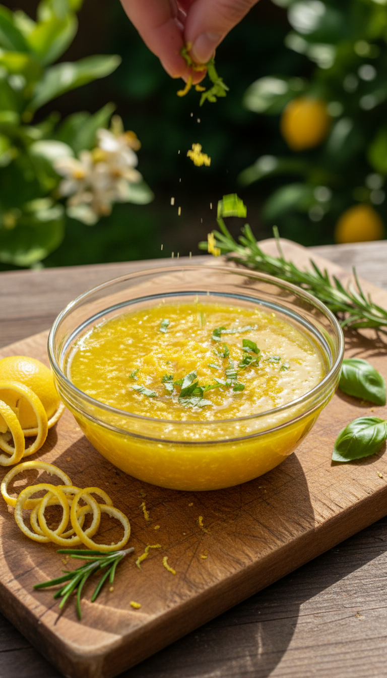 Limoncello Zitrus Marinade