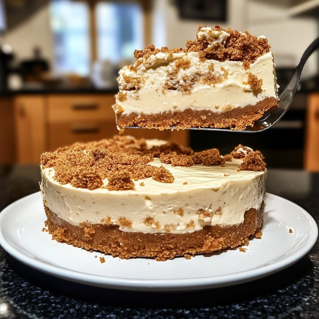 Würziger Spekulatius-Cheesecake ohne Backen