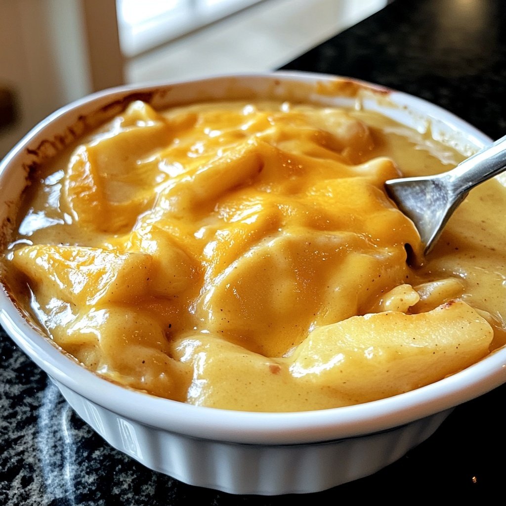 Pastinaken Apfel Suppe mit Cheddar