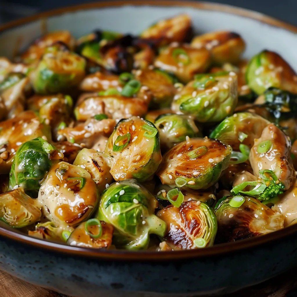 Cremige Rosenkohlpfanne