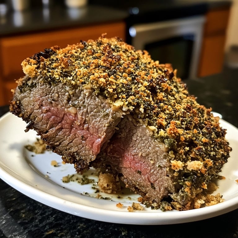 ROASTBEEF MIT KRÄUTERKRUSTE