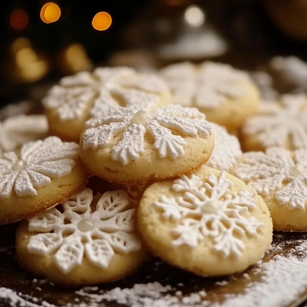 Schneeflöckchen - feine Plätzchen