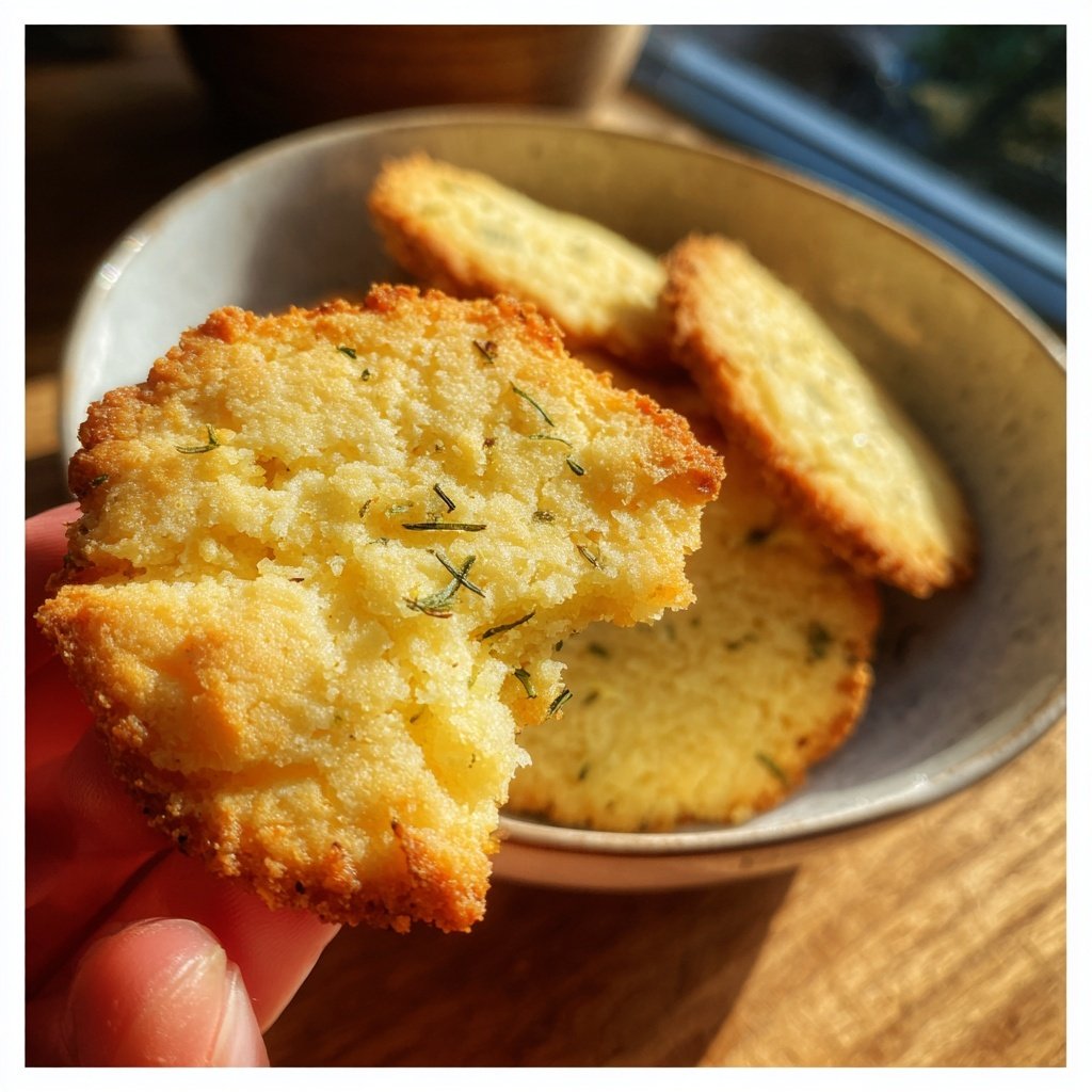 Meyer Zitronen Rosmarin Shortbread