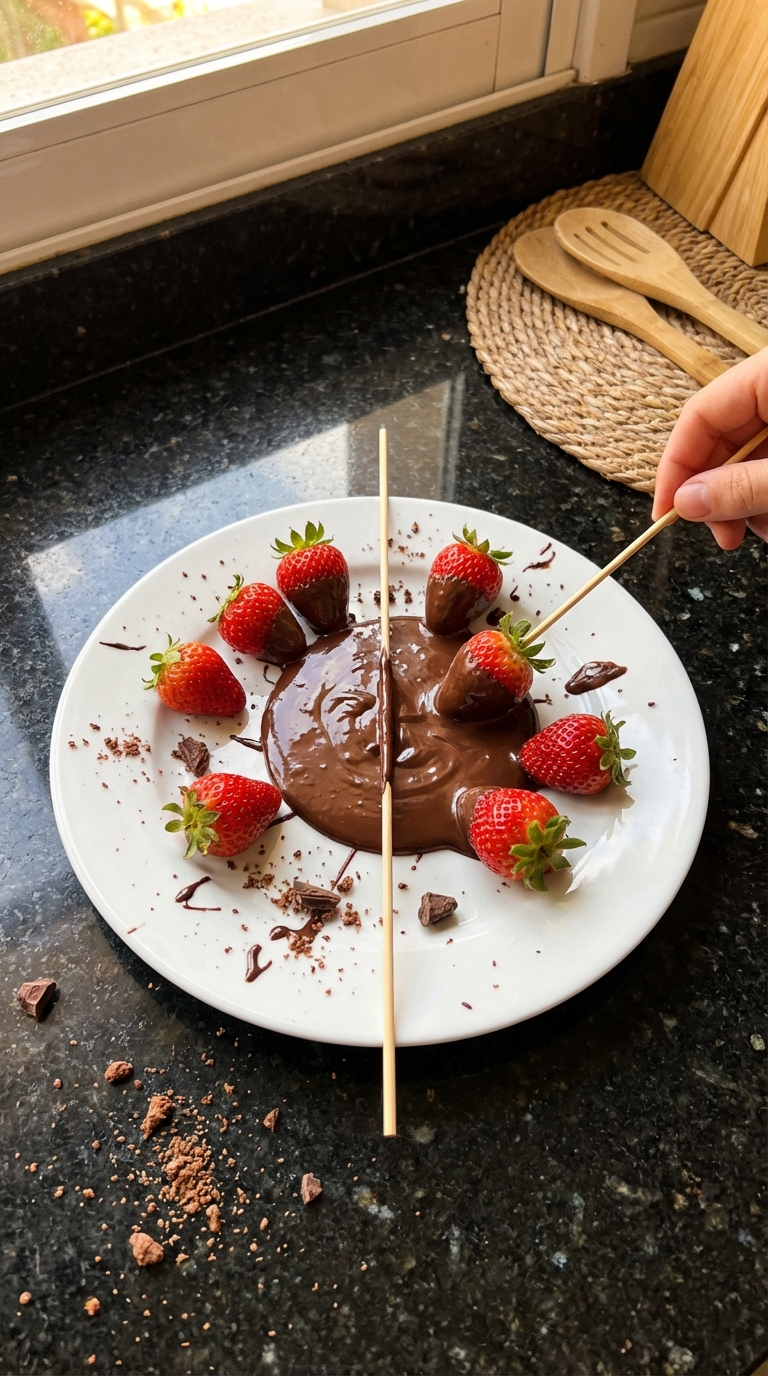 Schoko Erdbeer Fondue Erlebnis​